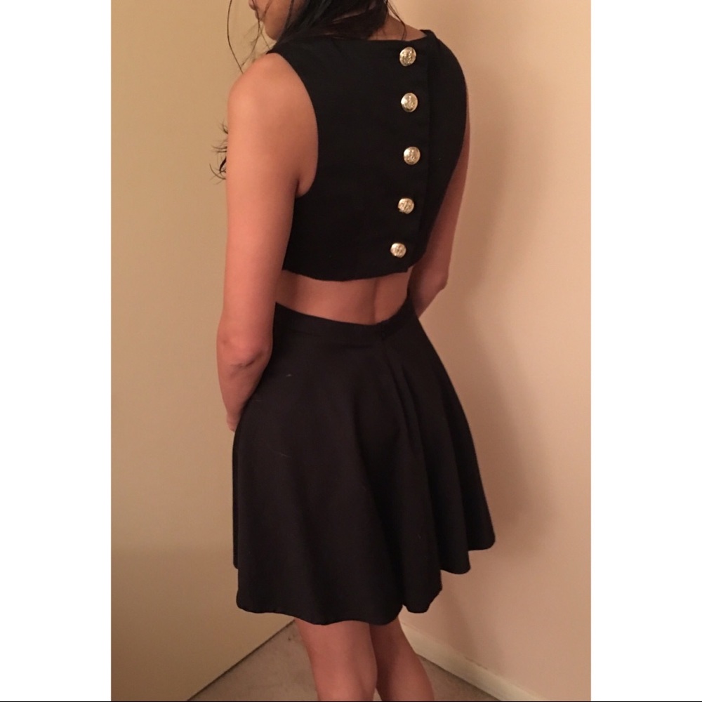 Gorgeous Black Cutout Dress perfect for NYE